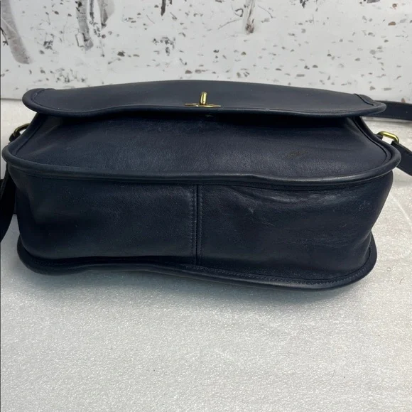 Coach 9790 City Bag Flap Navy Purse Crossbody - Picture 5 of 12